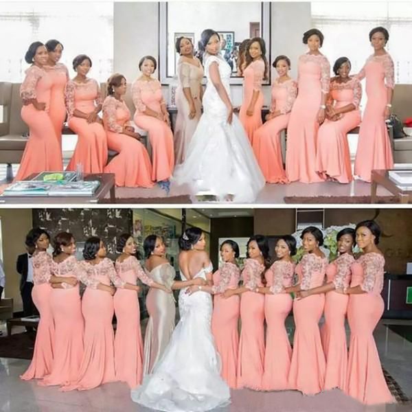 2023 stunning mermaid bridesmaid dress long formal wedding guest dress peach coral mint turquois custom sheer lace bateau bridesmaids gown s, White;pink
2023 stunning mermaid bridesmaid dress long formal wedding guest dress peach coral mint turquois custom sheer lace bateau bridesmaids gown s, White;pink
