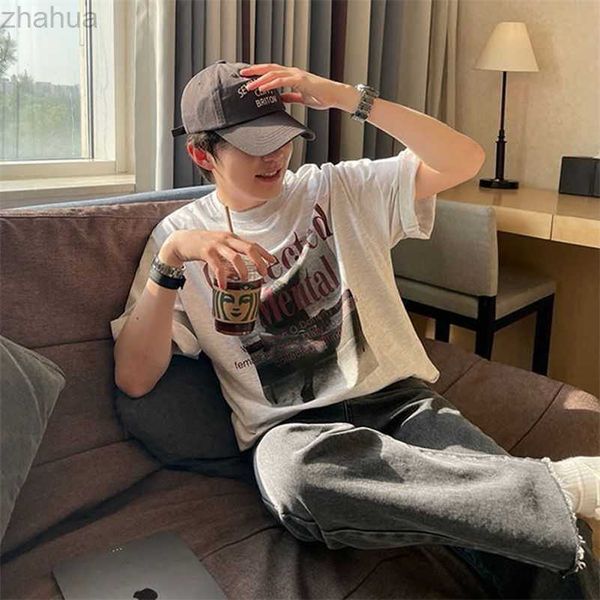 myq american high street short sleeve t-shirt men's summer loose fashion brand printed pure cotton half sleeve t-shirt underlay stussys, White;black
myq american high street short sleeve t-shirt men's summer loose fashion brand printed pure cotton half sleeve t-shirt underlay stussys, White;black