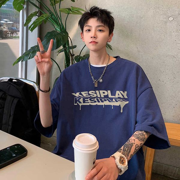 letter summer new printing loose large versatile fashion t-shirt fashion brand american printing loose t-shirt for men stussysk75o, White;black
letter summer new printing loose large versatile fashion t-shirt fashion brand american printing loose t-shirt for men stussysk75o, White;black