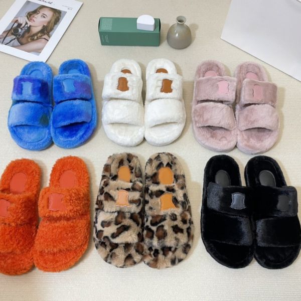 women fur slippers triomphe shearling slides furry soft leopard plush home indoor slipper black grey fashion sandals furry wool sandals flat
women fur slippers triomphe shearling slides furry soft leopard plush home indoor slipper black grey fashion sandals furry wool sandals flat