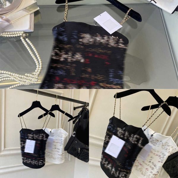 designer runway summer 2022 women's t-shirt fashion chain tanks ladies elegant letter women sleeveless casual tank 77, White
designer runway summer 2022 women's t-shirt fashion chain tanks ladies elegant letter women sleeveless casual tank 77, White