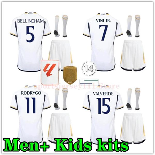 23 24 bellingham soccer jersey kit valverde benzema rodrgo modric jerseys 2023 2024 vini jr. football shirt camiseta de futbol men and kids, Black;yellow
23 24 bellingham soccer jersey kit valverde benzema rodrgo modric jerseys 2023 2024 vini jr. football shirt camiseta de futbol men and kids, Black;yellow