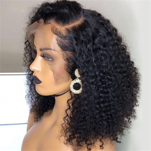 deep curly lace front human hair wigs 13x4 lace frontal wigs brazilian deep wave short bob lace frontal wig180 density wigs remy, Black;brown
deep curly lace front human hair wigs 13x4 lace frontal wigs brazilian deep wave short bob lace frontal wig180 density wigs remy, Black;brown