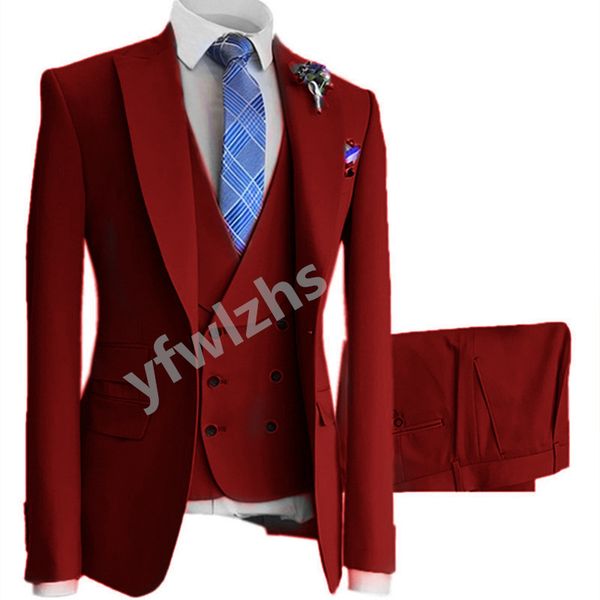 customize tuxedo one button handsome peak lapel groom tuxedos men suits wedding/prom/dinner man blazer jacket ptwo buttonsants tie vest w126, Black;gray
customize tuxedo one button handsome peak lapel groom tuxedos men suits wedding/prom/dinner man blazer jacket ptwo buttonsants tie vest w126, Black;gray