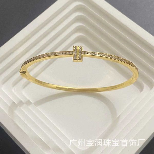 ydv2 high version tiffay double t band diamond narrow edition bracelet fashionable simple and elegant luxury versatile for men women couple, Black
ydv2 high version tiffay double t band diamond narrow edition bracelet fashionable simple and elegant luxury versatile for men women couple, Black
