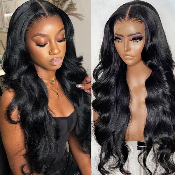 13x6 hd transparent lace front wig 13x4 frontal wig for black women body wave glueless wig human hair, Black;brown
13x6 hd transparent lace front wig 13x4 frontal wig for black women body wave glueless wig human hair, Black;brown