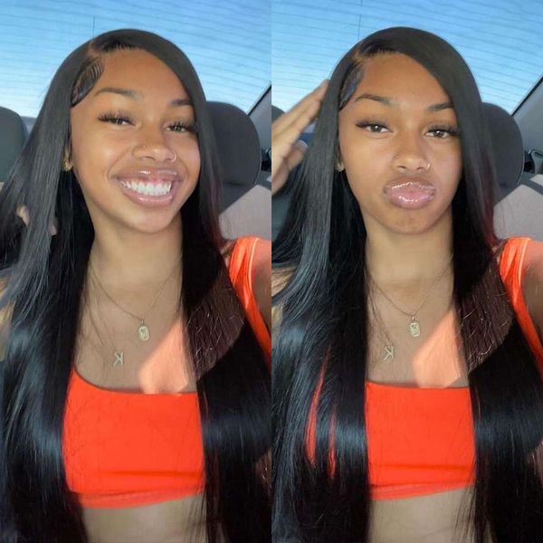 bone straight 13x4 13x6 lace front human hair wigs 30 inch lace closure wig transparent lace frontal wig, Black;brown
bone straight 13x4 13x6 lace front human hair wigs 30 inch lace closure wig transparent lace frontal wig, Black;brown