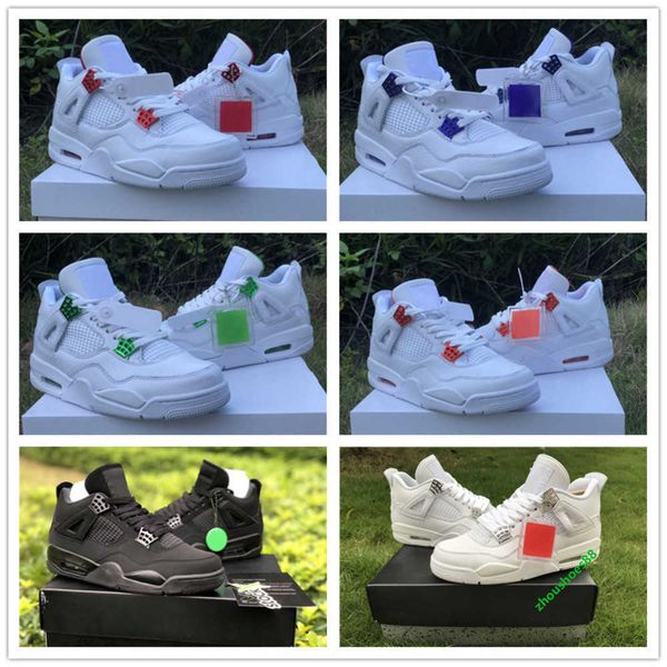 4 black cat metallic pack pure white men basketball shoes trainers 4s purple orange red green metallic mens sports sneaker with box
4 black cat metallic pack pure white men basketball shoes trainers 4s purple orange red green metallic mens sports sneaker with box