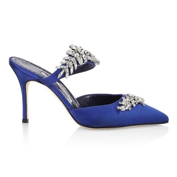 crystal slippers mules shoes womens slides high heels shoes factory footwear rhinestone real silk triangle buckle decoration sandal open toe, Black
crystal slippers mules shoes womens slides high heels shoes factory footwear rhinestone real silk triangle buckle decoration sandal open toe, Black