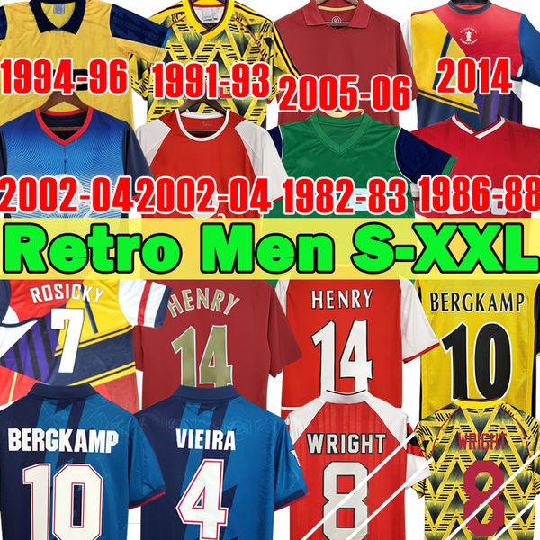 2002 2005 henry bergkamp men retro soccer jerseys gunner 94 97 v. persie vieira merson adams home away 3rd short long sleeve uniforms footba, Black;yellow
2002 2005 henry bergkamp men retro soccer jerseys gunner 94 97 v. persie vieira merson adams home away 3rd short long sleeve uniforms footba, Black;yellow