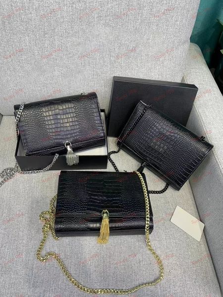 hardware chain versatile cross body bag luxury alligator pattern designer tassels messenger bags wallet lady's makeup packs
hardware chain versatile cross body bag luxury alligator pattern designer tassels messenger bags wallet lady's makeup packs