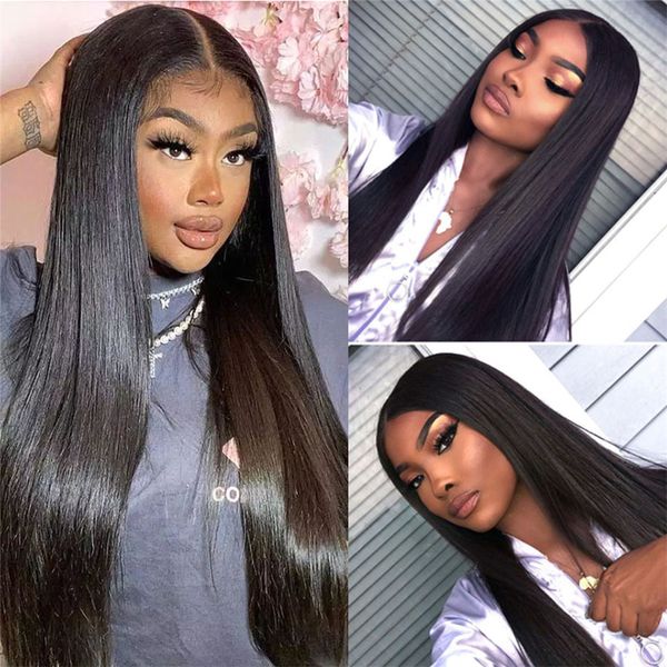 bone straight 13x4 lace front human hair wig pre plucked remy human hair 4x4 lace closure wig with baby hair, Black;brown
bone straight 13x4 lace front human hair wig pre plucked remy human hair 4x4 lace closure wig with baby hair, Black;brown