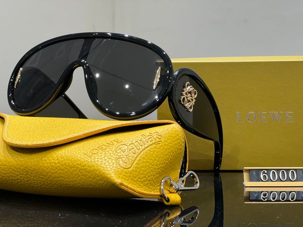luxury designer loewe logo sunglasses fashion brand one piece large frame sunglasses for women and men's travel sunglasses sports lunet, White;black
luxury designer loewe logo sunglasses fashion brand one piece large frame sunglasses for women and men's travel sunglasses sports lunet, White;black