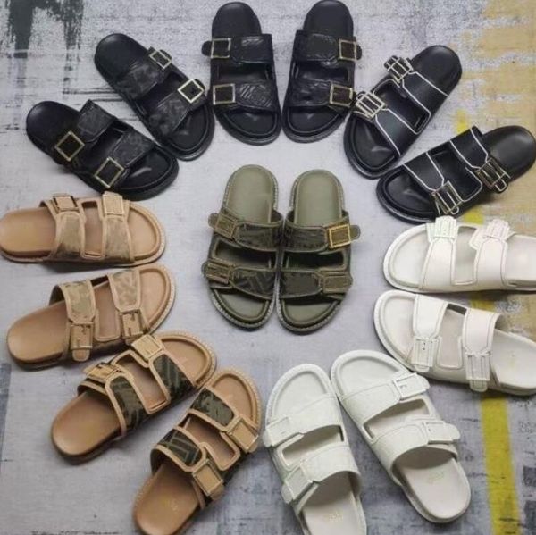 2023 new fashion women men sandal luxury designer lady gentlemen colorful canvas brown letter anatomic leather slides 20 style model, Black
2023 new fashion women men sandal luxury designer lady gentlemen colorful canvas brown letter anatomic leather slides 20 style model, Black