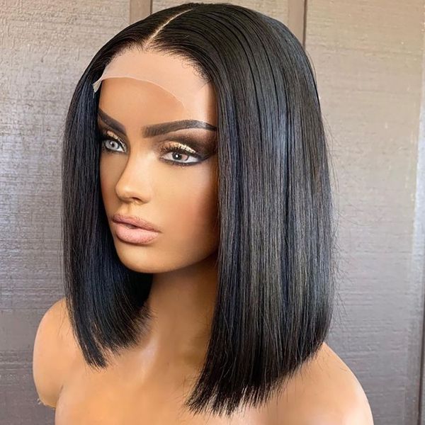 13x5x2 brazilian human hair wigs for women pre plucked lace bob wig 4x1 t part straight short bob wigs humain, Black;brown
13x5x2 brazilian human hair wigs for women pre plucked lace bob wig 4x1 t part straight short bob wigs humain, Black;brown