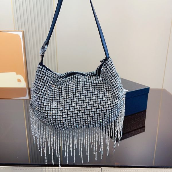 women rhinestone shoulder bags puffer hobo tassel clutch underarm purses luxury designer handbags brand quality fashion evening party bag sh
women rhinestone shoulder bags puffer hobo tassel clutch underarm purses luxury designer handbags brand quality fashion evening party bag sh