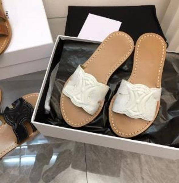 women's one-word slippers for outer wear new leather open toe embroidery thread embossed flat beach slippers wholesale, Black
women's one-word slippers for outer wear new leather open toe embroidery thread embossed flat beach slippers wholesale, Black