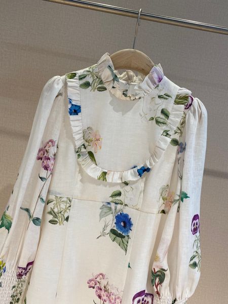 2023 dress women designer clothing summer dress linen small lace standing collar, chest u-shaped patchwork lace style+cuffs elastic threaded, Black;gray
2023 dress women designer clothing summer dress linen small lace standing collar, chest u-shaped patchwork lace style+cuffs elastic threaded, Black;gray