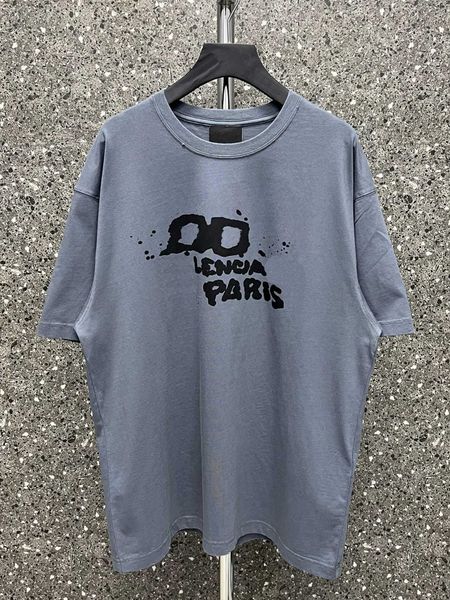 version b high family 2023ss new front and rear bb graffiti letter print short sleeved paris men and women loose fitting t-shirt trendy bran, White
version b high family 2023ss new front and rear bb graffiti letter print short sleeved paris men and women loose fitting t-shirt trendy bran, White