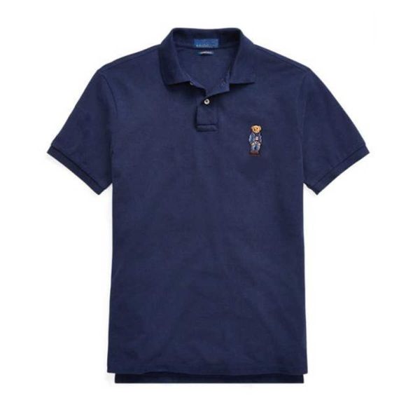 wholesale 2022ss new lapel short-sleeved men's casual shirt embroidered bear t-shirt british business sports cottonss, White;black
wholesale 2022ss new lapel short-sleeved men's casual shirt embroidered bear t-shirt british business sports cottonss, White;black