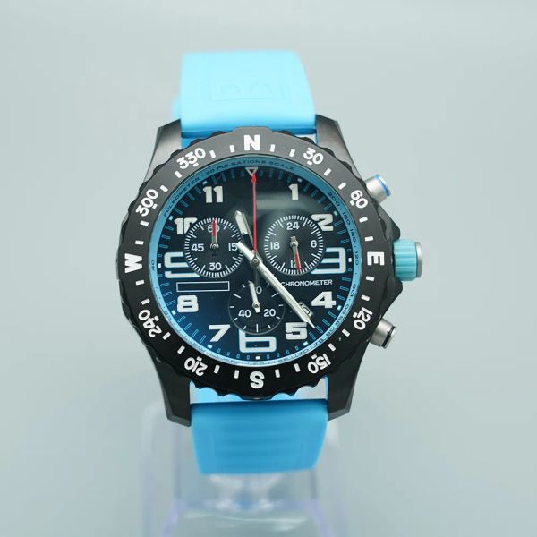 men's watch japan quartz endurance pro avenger chronograph 44mm watches blue rubber 1884 men watches hardex glass wristwatches, Slivery;brown
men's watch japan quartz endurance pro avenger chronograph 44mm watches blue rubber 1884 men watches hardex glass wristwatches, Slivery;brown