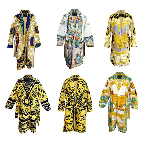 men's new luxury fashion bathrobe baroque velvet digital print long men's and women's brand pajamas, dressing gowns, bathrobe
men's new luxury fashion bathrobe baroque velvet digital print long men's and women's brand pajamas, dressing gowns, bathrobe