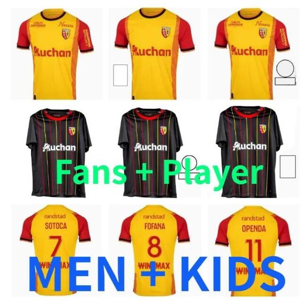 23 24 maillot rc lens soccer jerseys kakuta ganago sotoca fofana gradit fortes banza frankowski 2023 2024 football shirts men kids kits equi, Black;yellow
23 24 maillot rc lens soccer jerseys kakuta ganago sotoca fofana gradit fortes banza frankowski 2023 2024 football shirts men kids kits equi, Black;yellow