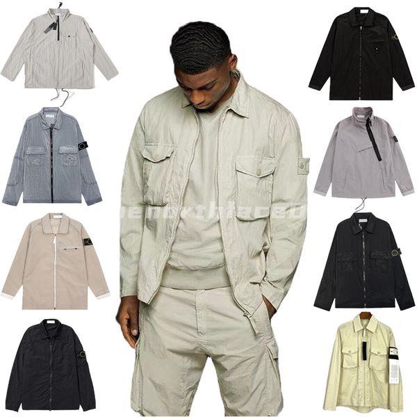 fashion brand mens jacket side badge embroidery letter zipper coat vintage casual multi pocket jacket coat, Black;brown
fashion brand mens jacket side badge embroidery letter zipper coat vintage casual multi pocket jacket coat, Black;brown