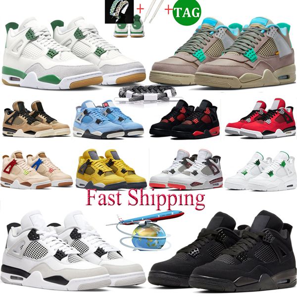 2023 basketball shoes mens womens 4 leather red thunder wild things soft pink university blue sail mushroom white canvas man walking sports
2023 basketball shoes mens womens 4 leather red thunder wild things soft pink university blue sail mushroom white canvas man walking sports