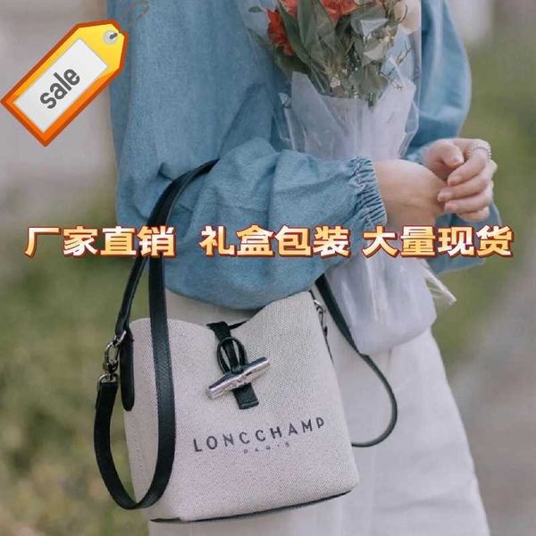 women's designer bags wang ziwen's same french longxiang bag canvas bucket bamboo section portable one shoulder cross body women&#
women's designer bags wang ziwen's same french longxiang bag canvas bucket bamboo section portable one shoulder cross body women&#