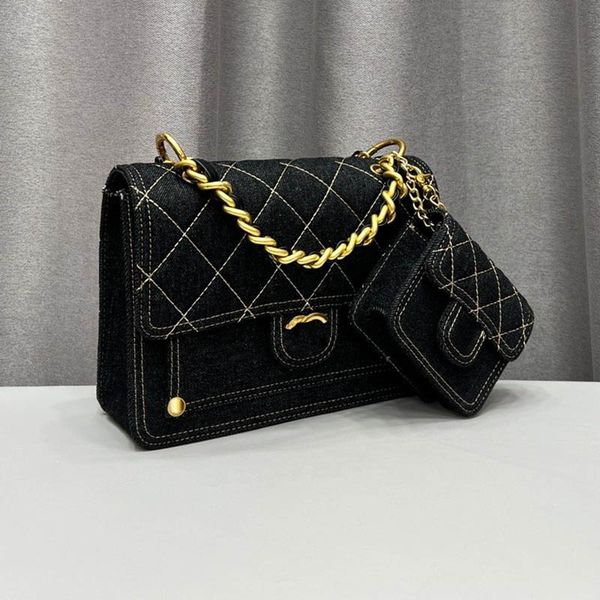 women square tofu shoulder bag denim diamond lattice quilted gold hardware designer bag with coin purse luxury handbag crossbody fanny pack
women square tofu shoulder bag denim diamond lattice quilted gold hardware designer bag with coin purse luxury handbag crossbody fanny pack