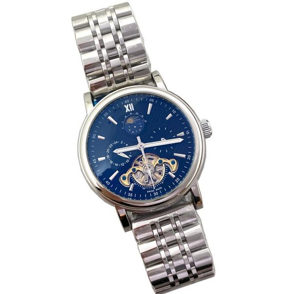 business luxury mens watch mechanical automatic moon phase daydate designer wristwatches brand full stainless steel band watches for men fat, Slivery;brown
business luxury mens watch mechanical automatic moon phase daydate designer wristwatches brand full stainless steel band watches for men fat, Slivery;brown
