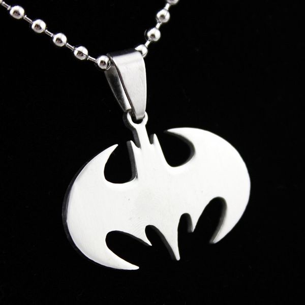 stainless steel necklace men pendant drop charm women men jewelry fashion bat pendant men necklaces, Silver
stainless steel necklace men pendant drop charm women men jewelry fashion bat pendant men necklaces, Silver