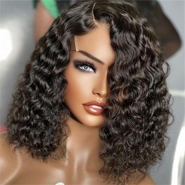 13x1 curly bob human hair wigs for women brazilian afro deep wave short wig side part water wave wigs humain, Black;brown
13x1 curly bob human hair wigs for women brazilian afro deep wave short wig side part water wave wigs humain, Black;brown