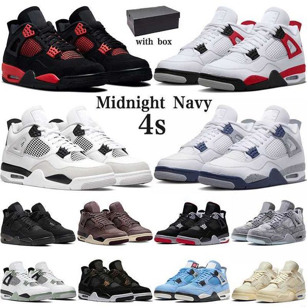 with box 4 retro basketball shoes jumpman 4s midnight navy military black cat cactus jack red thunder university blue mens womens trainers s
with box 4 retro basketball shoes jumpman 4s midnight navy military black cat cactus jack red thunder university blue mens womens trainers s