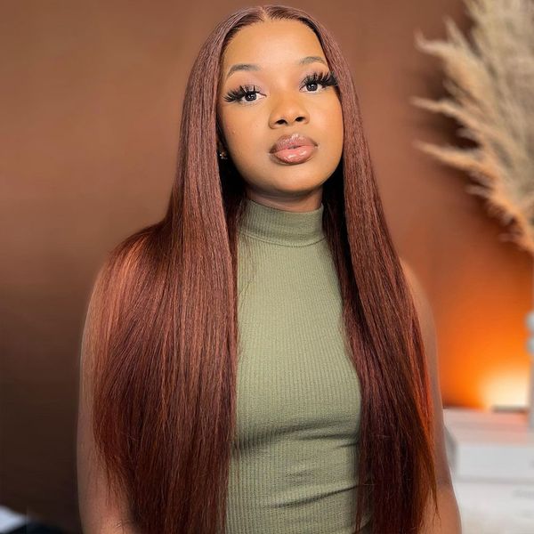 brown straight 13x6 lace frontal wig human hair wigs for women honey blond preplucke 13x4 remy straight wig, Black;brown
brown straight 13x6 lace frontal wig human hair wigs for women honey blond preplucke 13x4 remy straight wig, Black;brown