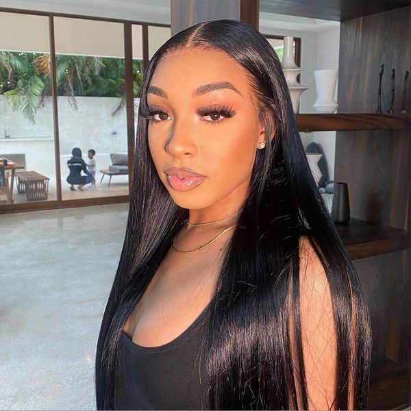 13x4 lace front wigs straight lace human hair wigs for women pre plucked glueless wig humain, Black;brown
13x4 lace front wigs straight lace human hair wigs for women pre plucked glueless wig humain, Black;brown
