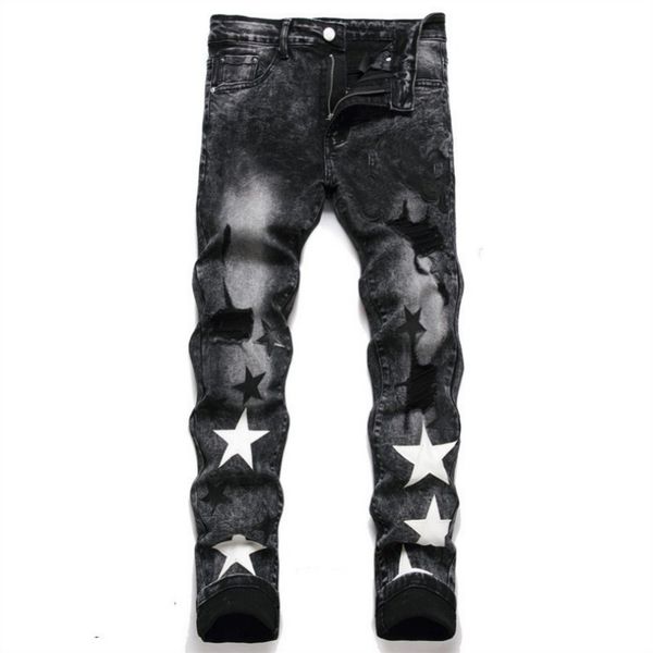 2023 mens designer jeans black jeans mens skinny jeans long straight regular modern letter patchwork ripped for trend brand motorcycle pants, Blue
2023 mens designer jeans black jeans mens skinny jeans long straight regular modern letter patchwork ripped for trend brand motorcycle pants, Blue