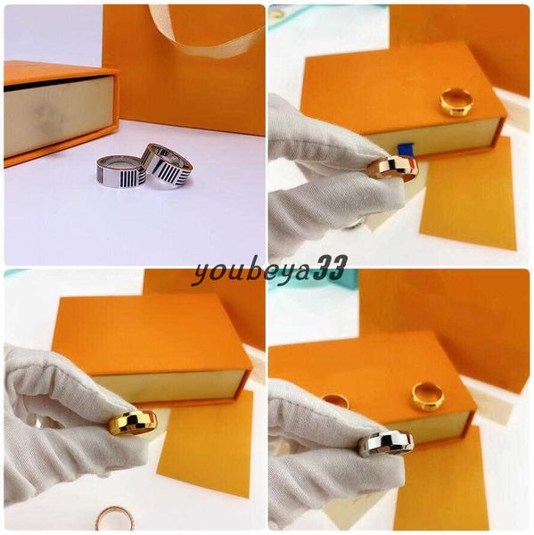 love ring womens couple rings mens fashion neutral carved enamel three colors jewelry accessories first choice for gatherings, Silver
love ring womens couple rings mens fashion neutral carved enamel three colors jewelry accessories first choice for gatherings, Silver