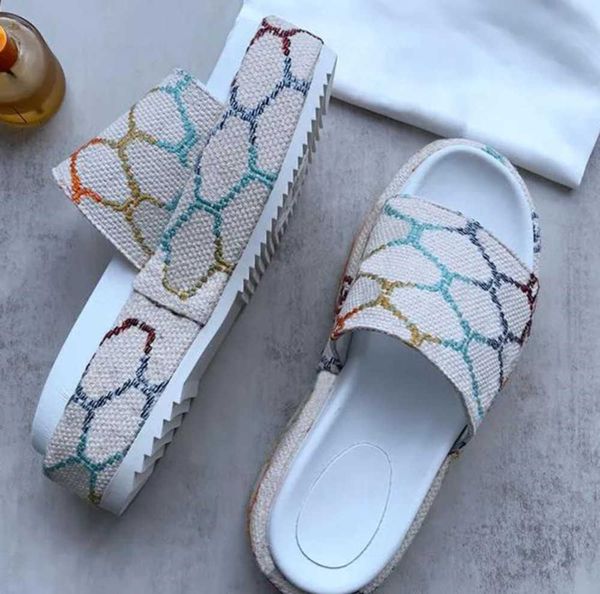luxury designer beach platform slippers sandals for women fashion embroider rubber mules flat summer ladies casual slides shoes80, Black
luxury designer beach platform slippers sandals for women fashion embroider rubber mules flat summer ladies casual slides shoes80, Black
