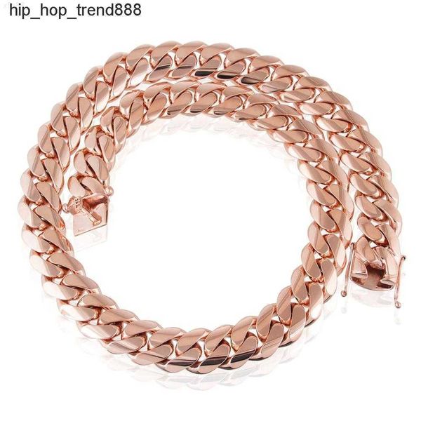 14k rose gold necklace hip hop heavy duty thick miami cuban chain street punk men women, Silver
14k rose gold necklace hip hop heavy duty thick miami cuban chain street punk men women, Silver