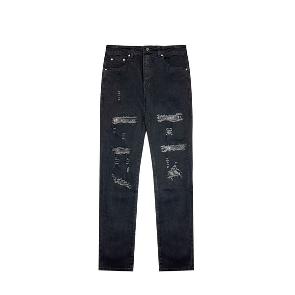 ami2023ri brand mens jeans designers luxury brand logo broken hole skinny jeans, Blue
ami2023ri brand mens jeans designers luxury brand logo broken hole skinny jeans, Blue