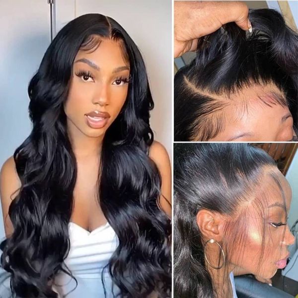 new product body wave wig 13x4 transparent lace front wigs brazilian body wave human hair wigs for black women body wave lace, Black;brown
new product body wave wig 13x4 transparent lace front wigs brazilian body wave human hair wigs for black women body wave lace, Black;brown