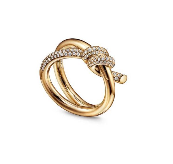 band rings designer ring ladies rope knot luxury with diamonds fashion rings for women classic jewelry 18k gold plated rose wedding tidal fl, Silver
band rings designer ring ladies rope knot luxury with diamonds fashion rings for women classic jewelry 18k gold plated rose wedding tidal fl, Silver