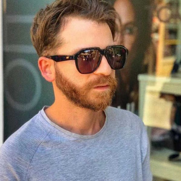 new trend large frame polygonal sunglasses street p for men and women 3545, White;black
new trend large frame polygonal sunglasses street p for men and women 3545, White;black