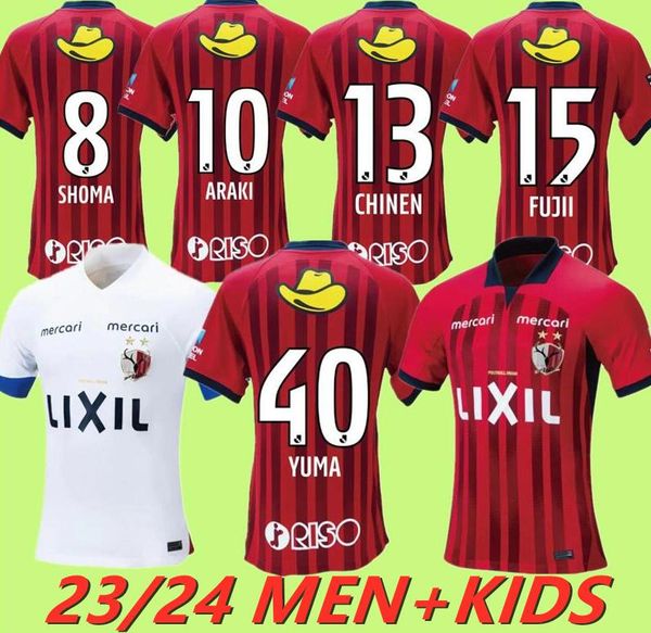 2023 2024 kashima antlers soccer jerseys yuma fujii higuchi shoji shoma araki home away football men and kids shirt, Black;yellow
2023 2024 kashima antlers soccer jerseys yuma fujii higuchi shoji shoma araki home away football men and kids shirt, Black;yellow