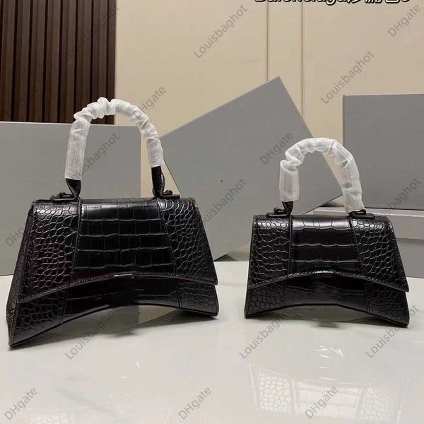 hourglass shoulder bags bag black crocodile-embossed cow leather small crossbody bag half moon hobos handbag with box quality clutch bag
hourglass shoulder bags bag black crocodile-embossed cow leather small crossbody bag half moon hobos handbag with box quality clutch bag