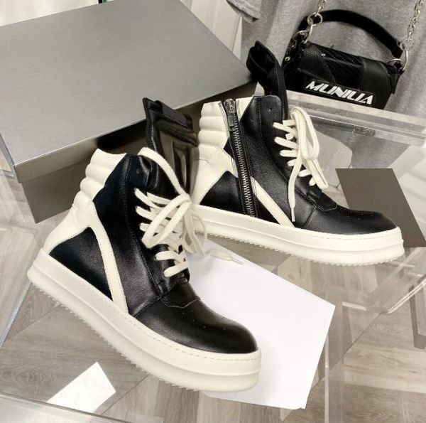 designer boots high men boots breathable designer women booties genuine leather sneakers shoes rick owen platform boot inverted triangle sho, Black
designer boots high men boots breathable designer women booties genuine leather sneakers shoes rick owen platform boot inverted triangle sho, Black