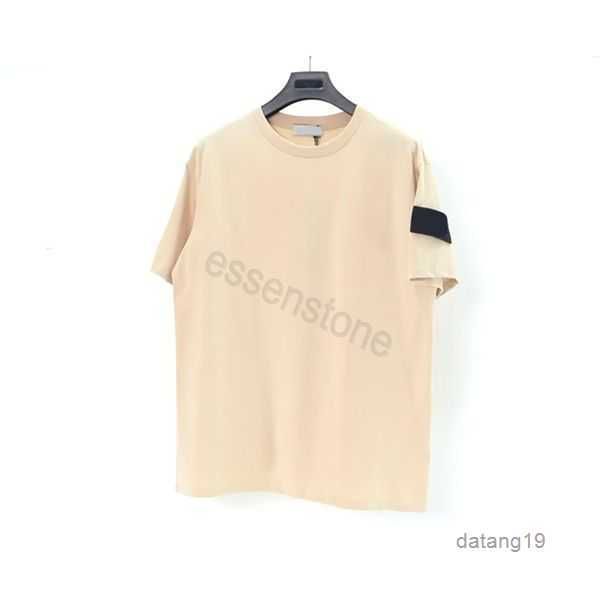 high designer solid loose polo stone t shirt women's street fashion tees luxury island men's short sleeve armband and chest ocean, White
high designer solid loose polo stone t shirt women's street fashion tees luxury island men's short sleeve armband and chest ocean, White