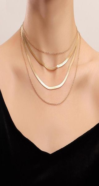 dainty layered choker necklaces handmade flat clavicle chains multilayer adjustable layering chain gold plated necklaces set for women girls, Silver
dainty layered choker necklaces handmade flat clavicle chains multilayer adjustable layering chain gold plated necklaces set for women girls, Silver